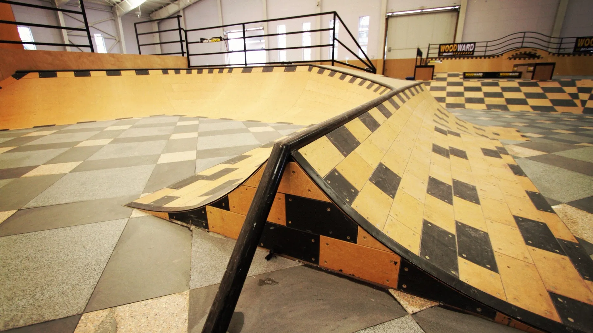 Nate Wessel 设计的滑板公园 — Woodward 北京项目